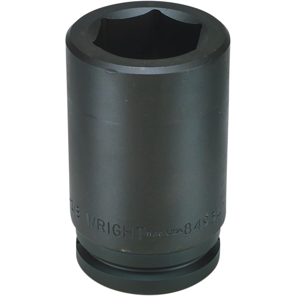 Wright Tool & Forge - Impact Sockets; Drive Size: 1-1/2 ; Size (Inch): 4-5/8 ; Type: Deep ; Style: Impact Socket ; Style: Impact Socket ; Style: Impact Socket - Exact Industrial Supply