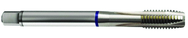 M10x1.5 6H 3-Flute Cobalt Blue Ring Spiral Point Plug Tap-Bright - All Tool & Supply