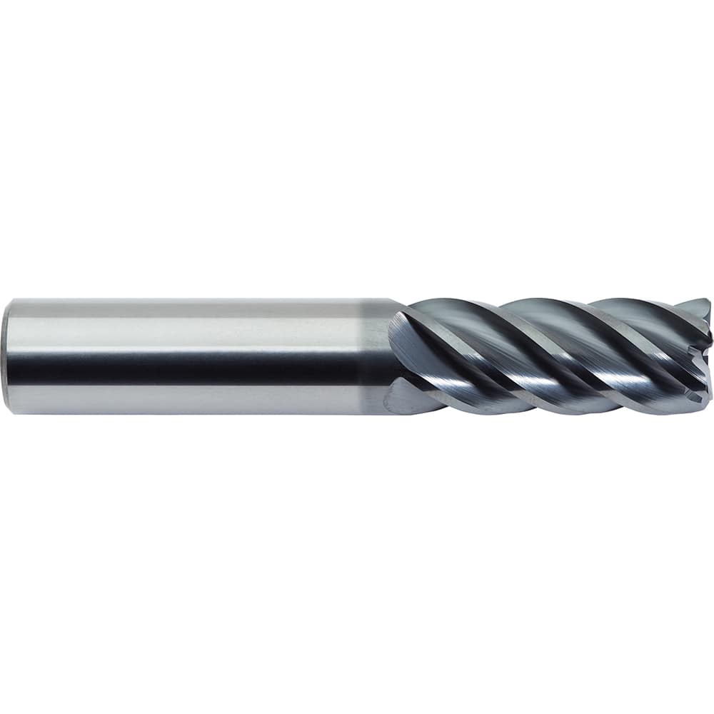 M.A. Ford - Corner Radius & Corner Chamfer End Mills; Mill Diameter (Inch): 5/16 ; Mill Diameter (Decimal Inch): 0.3125 ; End Type: Corner Radius ; Corner Radius (Inch): .015 ; Number of Flutes: 5 ; Material: Solid Carbide - Exact Industrial Supply