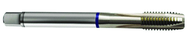 M5x0.50 6H 3-Flute Cobalt Blue Ring Spiral Point Plug Tap-Bright - All Tool & Supply