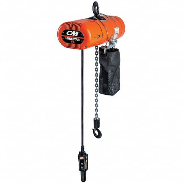 CM - Electric Hoists Type: Electric Hoist Load Capacity (Ton): 1/2 - All Tool & Supply