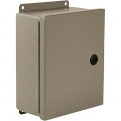 Wiegmann - NEMA 4 Steel Standard Enclosure with Continuous Hinge Cover - All Tool & Supply