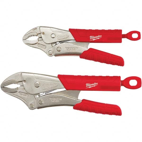 Milwaukee Tool - Plier Sets Set Type: Locking Pliers Number of Pieces: 2 - All Tool & Supply