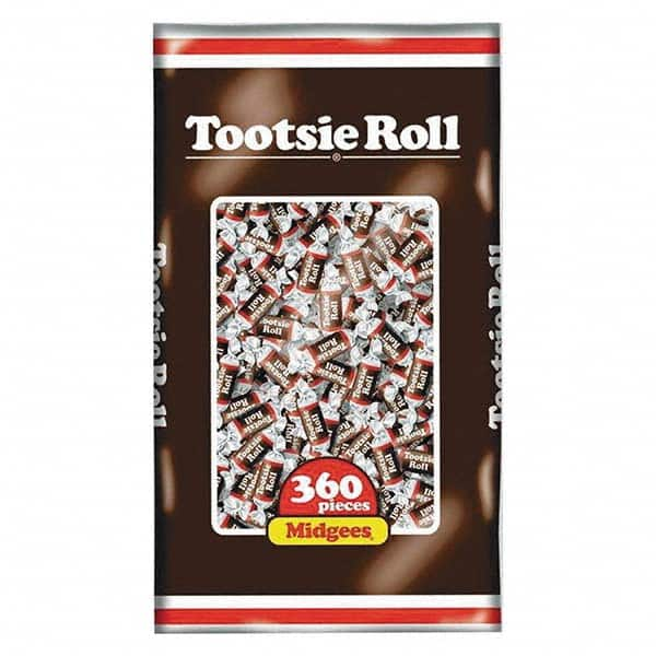 Tootsie Roll - Snacks, Cookies, Candy & Gum Breakroom Accessory Type: Candy Breakroom Accessory Description: Midgees, Original, 38.8oz Bag, 360 Pieces - All Tool & Supply