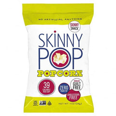 SkinnyPop Popcorn - Snacks, Cookies, Candy & Gum Breakroom Accessory Type: Popcorn Breakroom Accessory Description: Popcorn, Original, 1 oz Bag, 12/Carton - All Tool & Supply