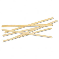 ECO PRODUCTS - Coffee, Tea & Accessories Breakroom Accessory Type: Coffee Stirrers Breakroom Accessory Description: Renewable Wooden Stir Sticks - 7" 1000/Pack 10 Pk/Carton - All Tool & Supply