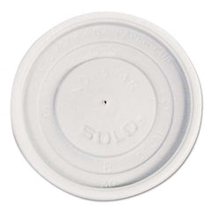 DART - Polystyrene Vented Hot Cup Lids, 4 oz Cups, White, 100/Pack, 10 Packs/Carton - All Tool & Supply