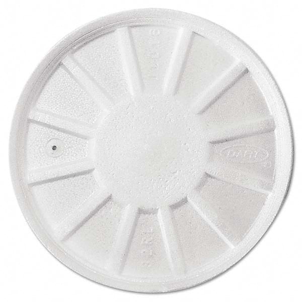 DART - Vented Foam Lids 8-44 oz Cups White 50/bag 10 Bags/Carton - All Tool & Supply