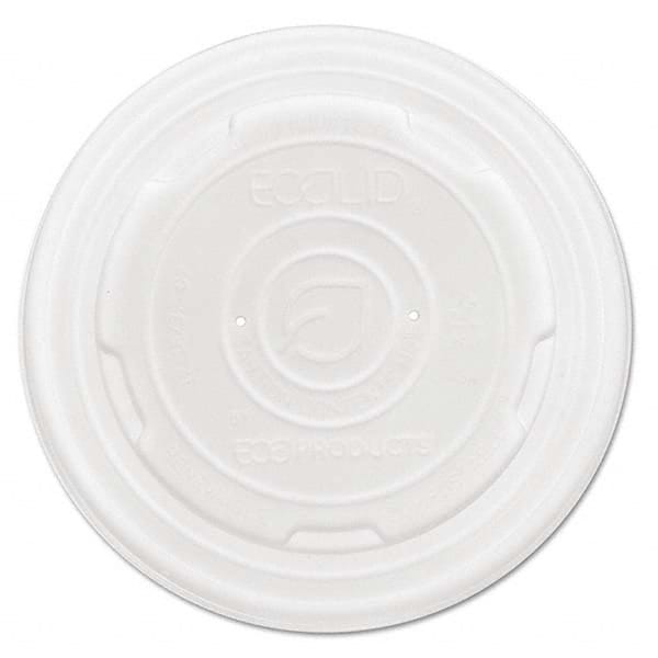 ECO PRODUCTS - EcoLid Renew and Comp Food Container Lids for 12 oz, 16 oz, 32 oz, 50/Pack, 10 Packs/Carton - All Tool & Supply