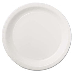 Hoffmaster - Coated Paper Dinnerware, Plate, 9", White, 50/Pack, 10 Packs/Carton - All Tool & Supply