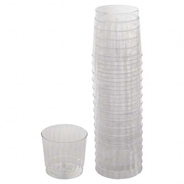 WNA - Classicware Tumblers, 9 oz, Plastic, Clear, Rocks Glass, 16/Bag, 15 Bag/Carton - All Tool & Supply