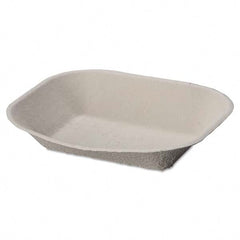 Chinet - Savaday Molded Fiber Food Tray, 9 x 7, Beige, 250/Bag, 500/Carton - All Tool & Supply