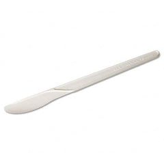 ECO PRODUCTS - Plantware Renewable & Compostable Knife - 6", 50/PK, 20 PK/CT - All Tool & Supply