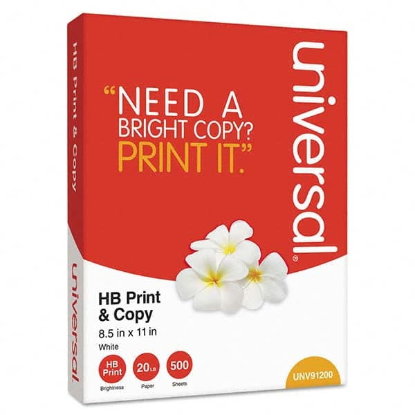 UNIVERSAL - Office Machine Supplies & Accessories Office Machine/Equipment Accessory Type: Copy Paper For Use With: Copiers; Fax Machines; Inkjet Printers; Laser Printers; Typewriters - All Tool & Supply