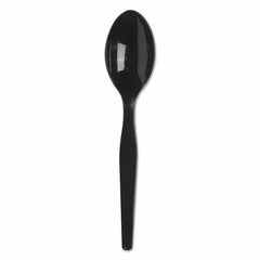 Dixie - SmartStock Plastic Cutlery Refill, Spoons, 6", Black, 40 Pack, 24 Packs/CT - All Tool & Supply