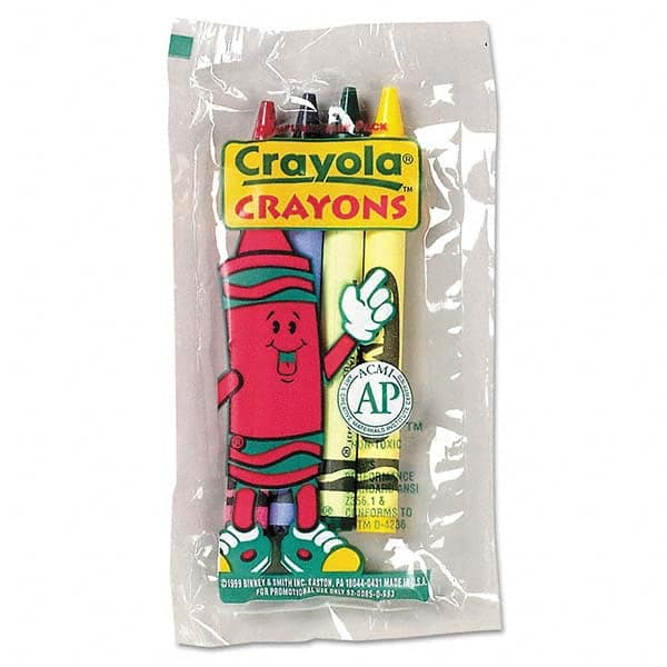 Crayola - Markers & Paintsticks Type: All Purpose Wax Crayon Color: Blue; Green; Red; Yellow - All Tool & Supply