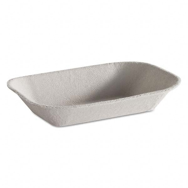 Chinet - Savaday Molded Fiber Food Tray, Beige, 7x5, 250/BG, 4 BG/CT - All Tool & Supply