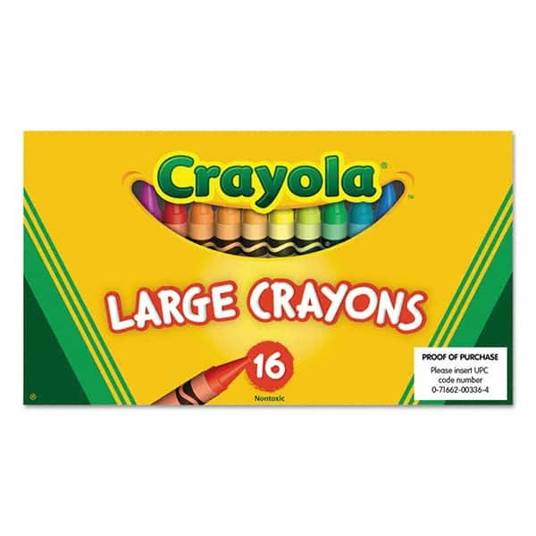 Crayola - Markers & Paintsticks Type: All Purpose Wax Crayon Color: Assorted - All Tool & Supply