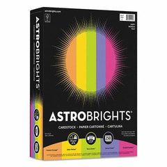 Astrobrights - Office Machine Supplies & Accessories Office Machine/Equipment Accessory Type: Card Stock For Use With: Copiers; Inkjet Printers; Laser Printers - All Tool & Supply