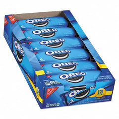 Nabisco - Snacks, Cookies, Candy & Gum Breakroom Accessory Type: Cookies Breakroom Accessory Description: Oreo Cookies Single Serve Packs, Chocolate, 2.4oz Pack, 6 Cookies/Pack, 12Pk/Bx - All Tool & Supply