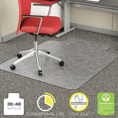 Deflect-o - Chair Mats Style: Straight Edge Shape: Rectangular - All Tool & Supply