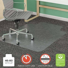 Deflect-o - Chair Mats Style: Beveled Edge Shape: Rectangular - All Tool & Supply