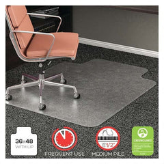 Deflect-o - Chair Mats Style: Beveled Edge Shape: Rectangular - All Tool & Supply