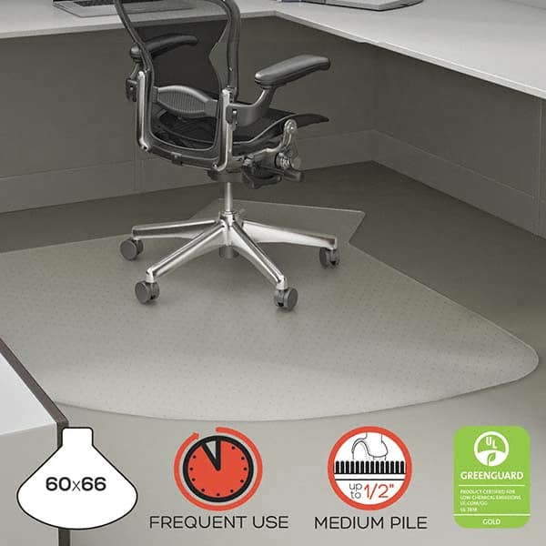 Deflect-o - Chair Mats Style: Straight Edge Shape: L-Shaped - All Tool & Supply