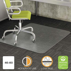 Deflect-o - Chair Mats Style: Beveled Edge Shape: Rectangular - All Tool & Supply