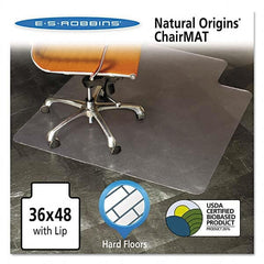 ES Robbins - Chair Mats Style: Straight Edge Shape: Rectangular - All Tool & Supply