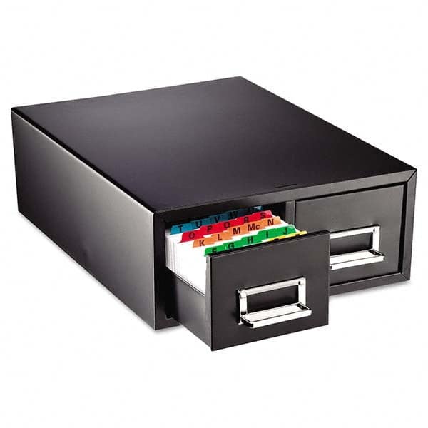 SteelMaster - Compartment Storage Boxes & Bins Type: Index Card Cabinet w/Pull Drawer Number of Compartments: 1.000 - All Tool & Supply