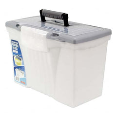 Storex - Compartment Storage Boxes & Bins Type: File Boxes-Portable Number of Compartments: 1.000 - All Tool & Supply