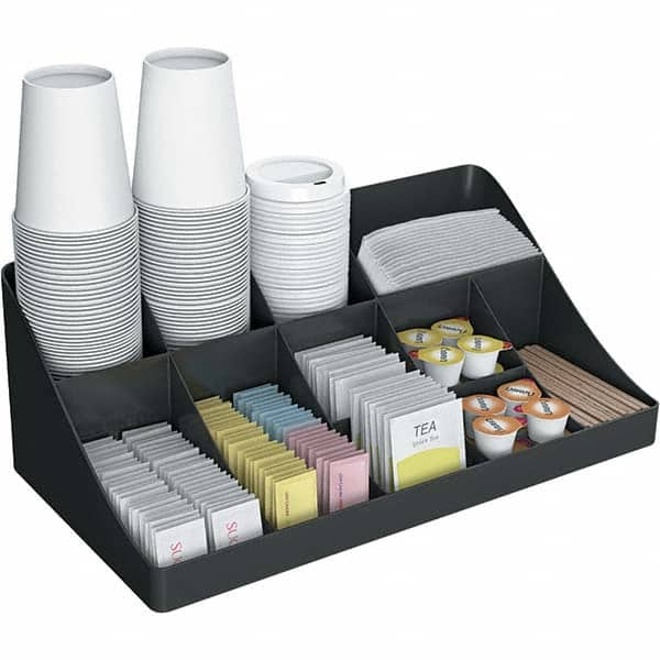 Mind Reader - Condiments & Dispensers Breakroom Accessory Type: Condiment Dispenser Breakroom Accessory Description: 11-Compartment Coffee Condiment Organizer - All Tool & Supply