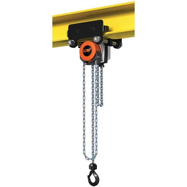 CM - 2,205 Lb Capacity, 30' Lift Height, Manual Chain Hoist - All Tool & Supply