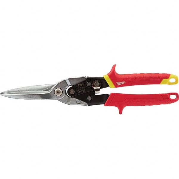 Milwaukee Tool - Snips Snip Type: Aviation Snip Cut Direction: Straight - All Tool & Supply