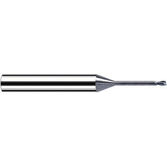 Fraisa - 2mm Diam 2 Flute Solid Carbide 0.2mm Corner Radius End Mill - All Tool & Supply