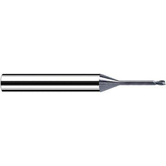 Fraisa - 0.8mm Diam 2 Flute Solid Carbide 0.2mm Corner Radius End Mill - All Tool & Supply