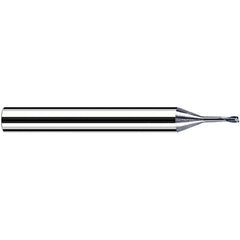 Fraisa - 1.5mm Diam 2 Flute Solid Carbide 0.2mm Corner Radius End Mill - All Tool & Supply