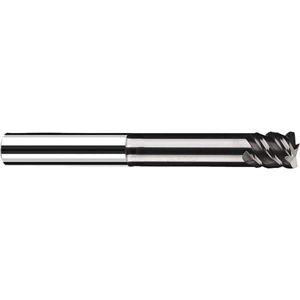 Fraisa - 3/8" Diam 4 Flute Solid Carbide 0.02" Corner Radius End Mill - All Tool & Supply