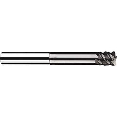 Fraisa - 3/8" Diam 4 Flute Solid Carbide 0.02" Corner Radius End Mill - All Tool & Supply