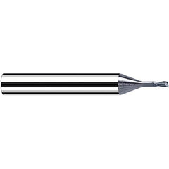 Fraisa - 0.8mm Diam 2 Flute Solid Carbide 0.2mm Corner Radius End Mill - All Tool & Supply