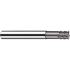 Fraisa - 3/8" Diam 6 Flute Solid Carbide 0.03" Corner Radius End Mill - All Tool & Supply