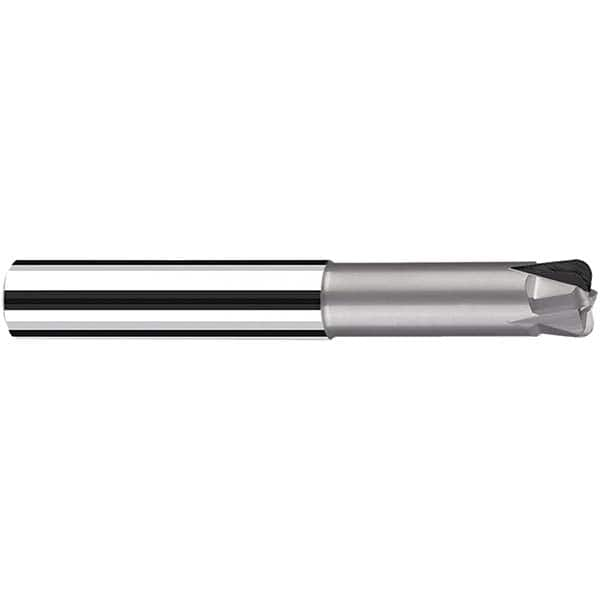 Fraisa - 8mm Diam Solid Carbide Single End 4 Flute High-Feed End Mill - All Tool & Supply