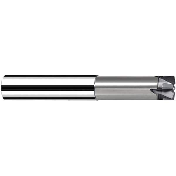 Fraisa - 10mm Diam Solid Carbide Single End 4 Flute High-Feed End Mill - All Tool & Supply