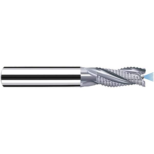 Fraisa - 25mm Diam, 44mm LOC, 3 Flute Solid Carbide Roughing Square End Mill - All Tool & Supply