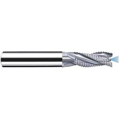 Fraisa - 25mm Diam, 44mm LOC, 3 Flute Solid Carbide Roughing Square End Mill - All Tool & Supply