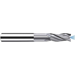 Fraisa - 10mm Diam, 22mm LOC, 3 Flute Solid Carbide Roughing Square End Mill - All Tool & Supply