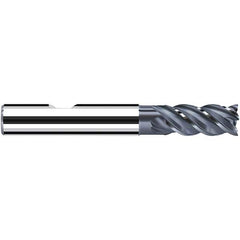 Fraisa - 12mm Diam 4 Flute Solid Carbide 0.2mm Corner Radius End Mill - All Tool & Supply