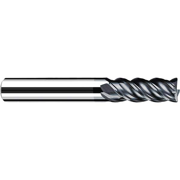 Fraisa - 3/16" Diam 4 Flute Solid Carbide 0.03" Corner Radius End Mill - All Tool & Supply