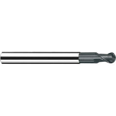 Fraisa - 3/16" Diam, 3/16" LOC, 2 Flute Solid Carbide Ball End Mill - All Tool & Supply